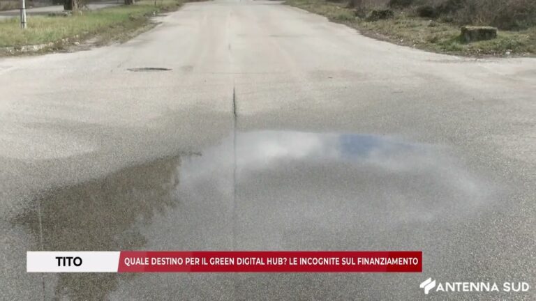 09 FEBBRAIO 2026 – TITO QUALE DESTINO PER IL GREEN DIGITAL HUB LE INCOGNITE SUL FINANZIAMENTO