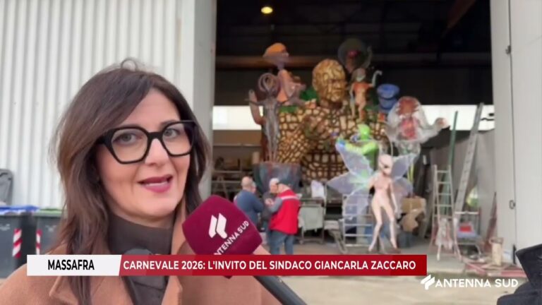 09 FEBBRAIO 2026   MASSAFRA   CARNEVALE 2026    L’INVITO DEL SINDACO GIANCARLA ZACCARO