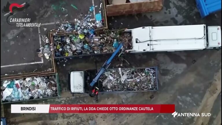 10 FEBBRAIO 2026   BRINDISI   TRAFFICO DI RIFIUTI, LA DDA CHIEDE OTTO ORDINANZE CAUTELA
