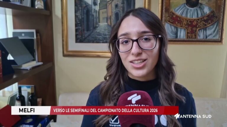 10 FEBBRAIO 2026 – MELFI – VERSO LE SEMIFINALI DEL CAMPIONATO DELLA CULTURA 2026