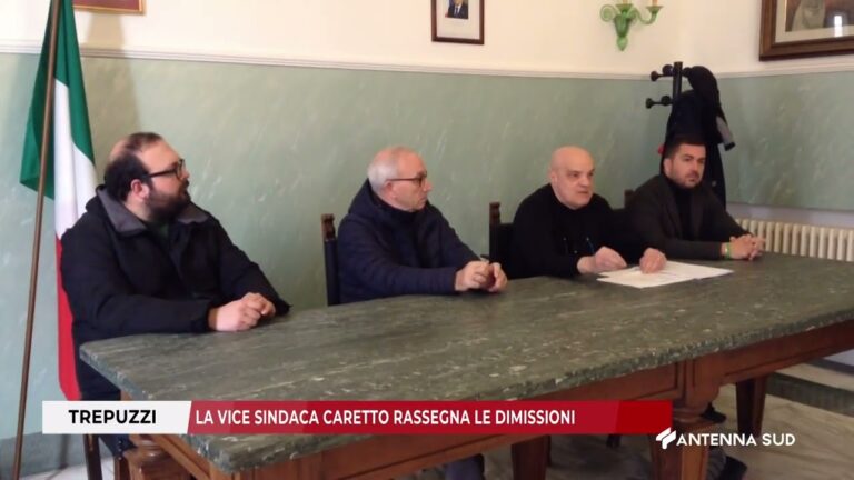 11 FEBBRAIO 2026   TREPUZZI LE   LA VICE SINDACA CARETTO RASSEGNA LE DIMISSIONI