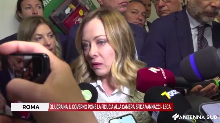 10 FEBBRAIO 2026 – ROMA: DL UCRAINA, IL GOVERNO PONE LA FIDUCIA ALLA CAMERA. SFIDA VANNACCI – LEGA