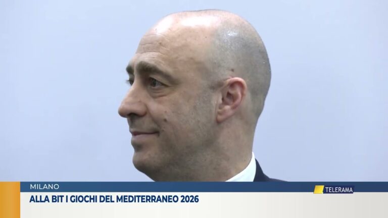Milano, alla BIT i Giochi del Mediterraneo 2026