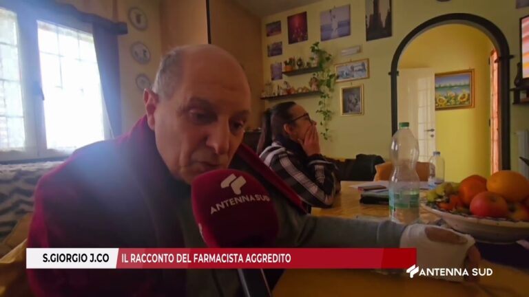 11 FEBBRAIO 2026    S GIORGIO J CO TA   IL RACCONTO DEL FARMACISTA AGGREDITO