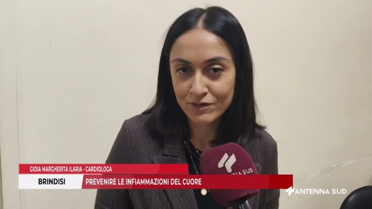 12 FEBBRAIO 2026   BRINDISI   PREVENIRE LE INFIAMMAZIONI DEL CUORE