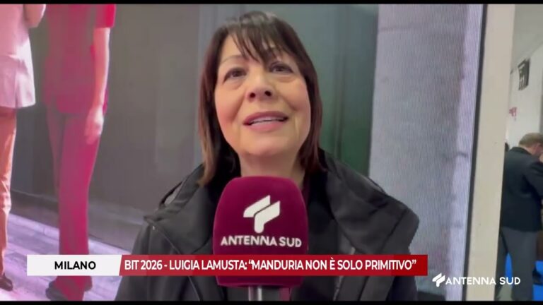 MILANO BIT 2026 – LUIGIA LAMUSTA: “MANDURIA NON È SOLO PRIMITIVO”