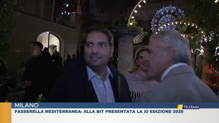 ALLA BIT DI MILANO PASSERELLA MEDITERRANEA DONNE NON PUPE