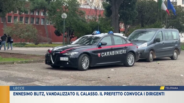 Ennesimo blitz, vandalizzato il Calasso. Il prefetto convoca i dirigenti