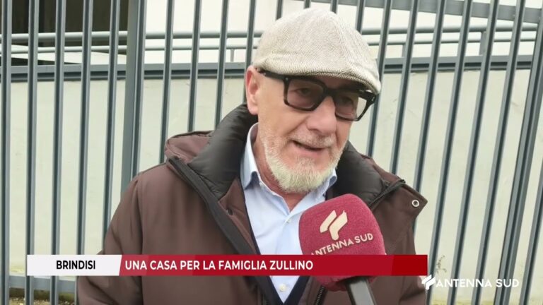 14 FEBBRAIO 2026   BRINDISI   UNA CASA PER LA FAMIGLIA ZULLINO