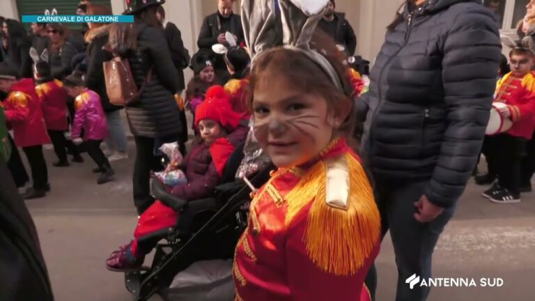 DIRETTA ANTENNA SUD CARNEVALE DI GALATONE DEL 16 FEBBRAIO 2026