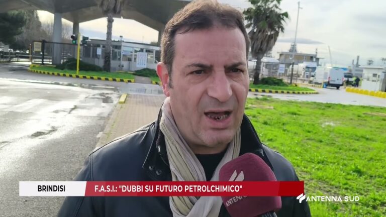 17 FEBBRAIO 2026   BRINDISI F.A.S.I.: “DUBBI SU FUTURO PETROLCHIMICO”