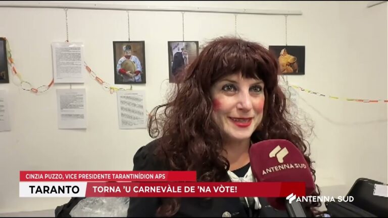 18 FEBBRAIO 2026   TARANTO   TORNA ’U CARNEVÀLE DE ’NA VÒTE!