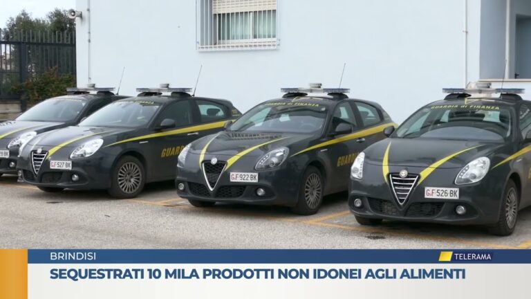 Sequestrati 10 mila prodotti alimentari