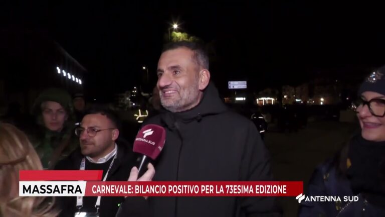 18 FEBBRAIO 2026   MASSAFRA TA   BILANCIO POSITIVO PER LA 73ESIMA EDIZIONE DEL CARNEVALE