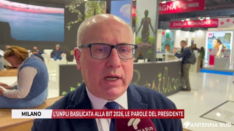 MILANO: L’UNPLI BASILICATA ALLA BIT 2026, LE PAROLE DEL PRESIDENTE