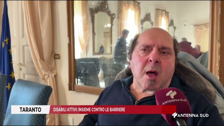 19 FEBBRAIO 2026   TARANTO   DISABILI ATTIVI INSIEME CONTRO LE BARRIERE