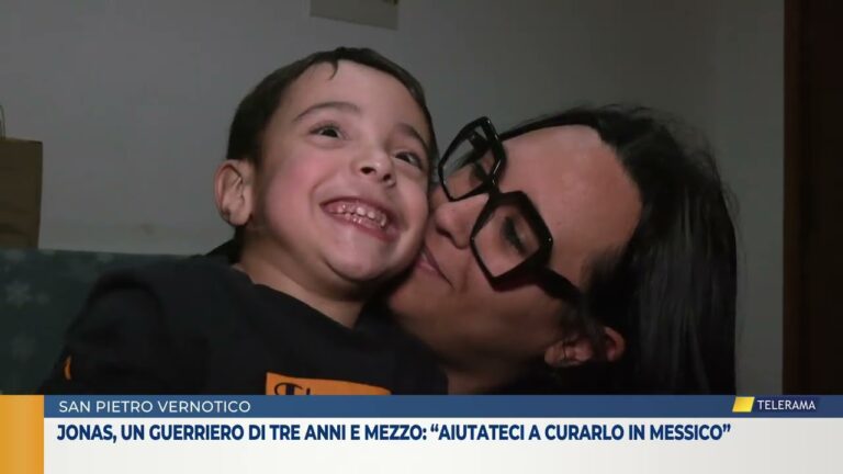Jonas, un guerriero di tre anni e mezzo: “aiutateci a curarlo in Messico”