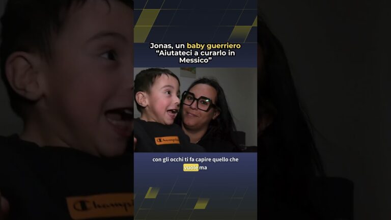 Jonas, un baby guerriero “Aiutateci a curarlo in Messico”