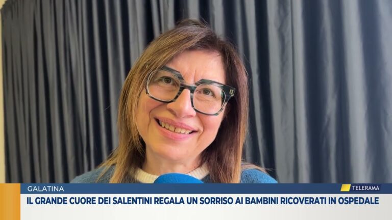 Il grande cuore dei salentini regala un sorriso ai bambini ricoverati in ospedale
