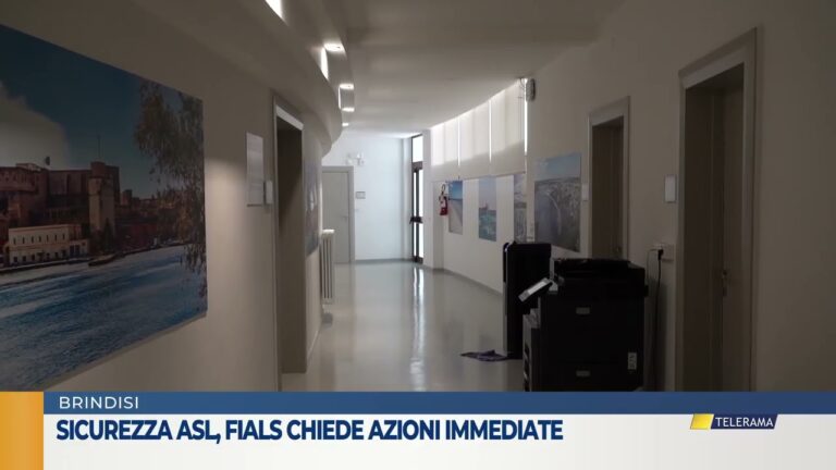 Sicurezza ASL FIALS chiede azioni immediate