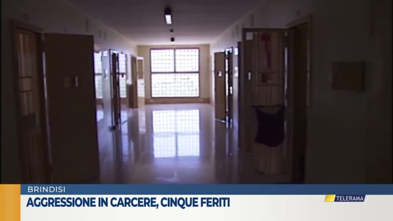 Aggressione in carcere cinque feriti