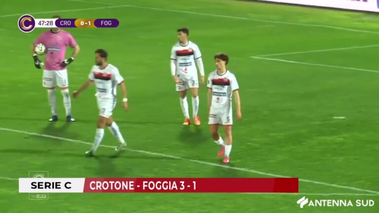 22 FEBBRAIO 2026 – SERIE C | CROTONE – FOGGIA 3-1