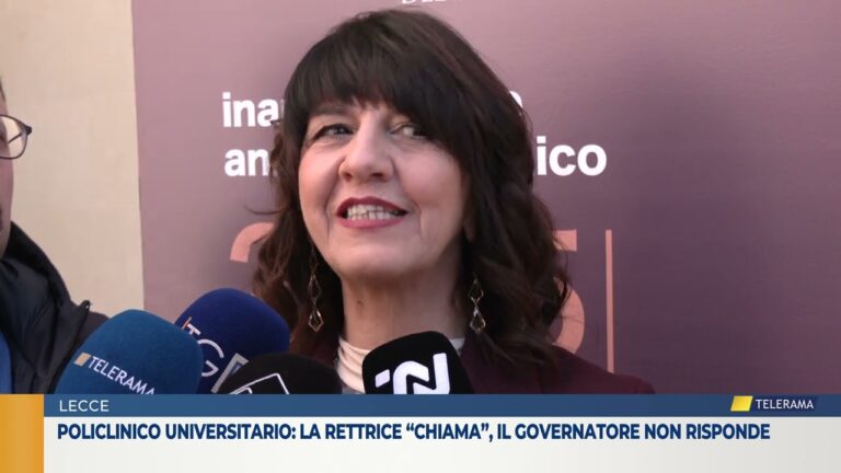 Policlinico universitario: la rettrice “chiama”, il governatore non risponde