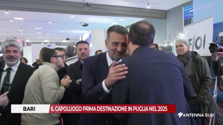 26 FEBBRAIO 2026 – BARI, IL CAPOLUOGO PRIMA DESTINAZIONE IN PUGLIA NEL 2025