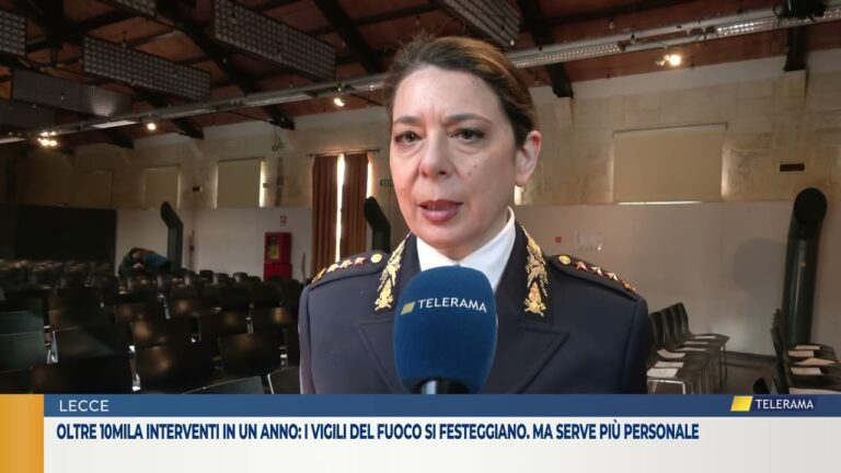 Oltre 10mila interventi in un anno: i Vigili del Fuoco si festeggiano. Ma serve più personale