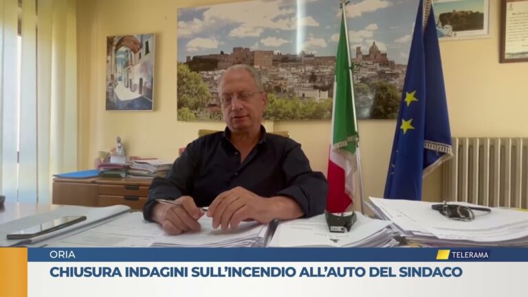 Chiusura indagini sull’incendio all’auto del sindaco