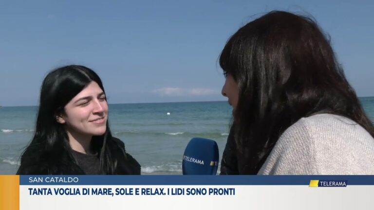 SAN CATALDO. TANTA VOGLIA DI MARE, SOLE E RELAX. I LIDI SONO PRONTI
