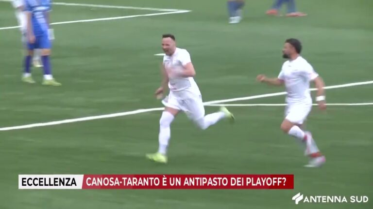 27 FEBBRAIO 2026 – ECCELLENZA: CANOSA-TARANTO È UN ANTIPASTO PLAYOFF?