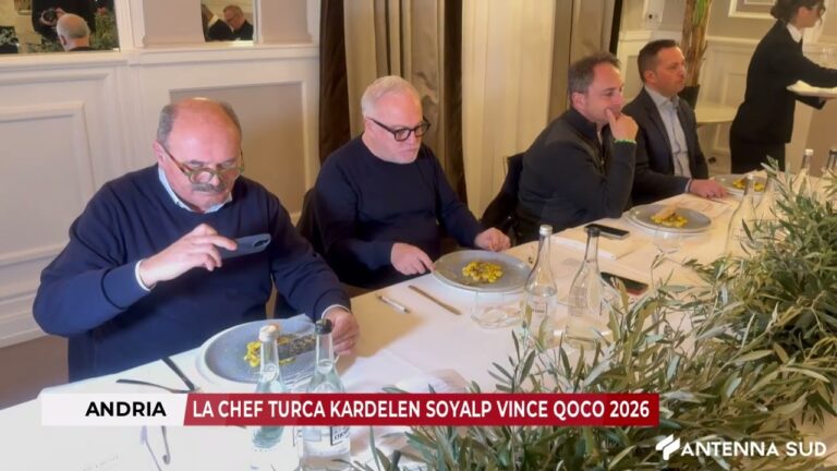 1 MARZO 2026 – ANDRIA, LA CHEF TURCA KARDELEN SOYALP VINCE QOCO 2026