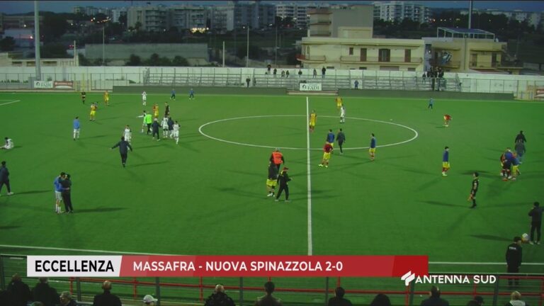 01 MARZO 2026 – ECCELLENZA – MASSAFRA – NUOVA SPINAZZOLA 2-0