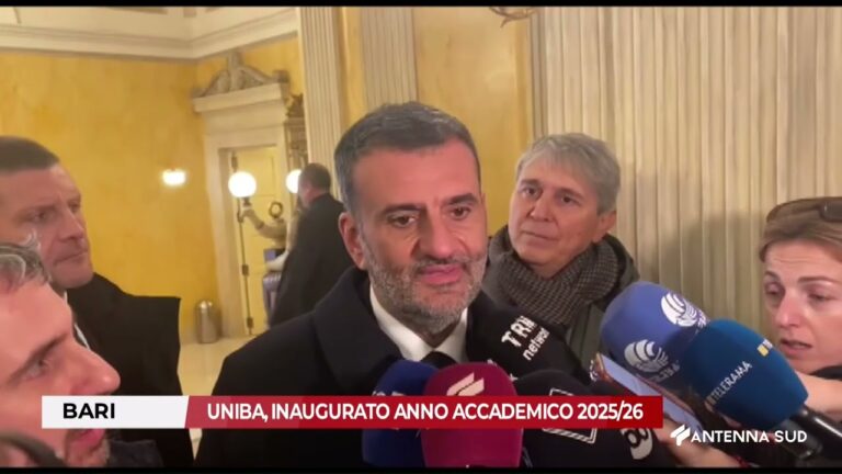 TG BARI BAT FOGGIA ORE 13,45 DEL 2 MARZO 2026