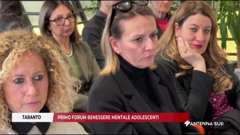 02 MARZO 2026 – TARANTO – PRIMO FORUM BENESSERE MENTALE ADOLESCENTI