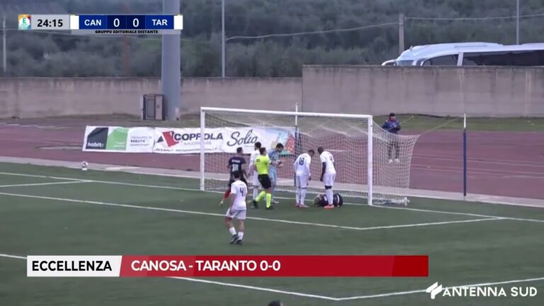 1 MARZO 2026 – ECCELLENZA: CANOSA – TARANTO 0-0