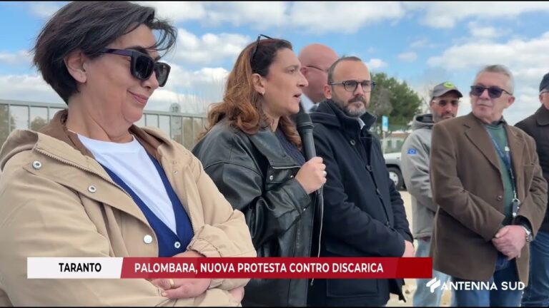 01 MARZO 2026   TARANTO   PALOMBARA, NUOVA PROTESTA CONTRO DISCARICA