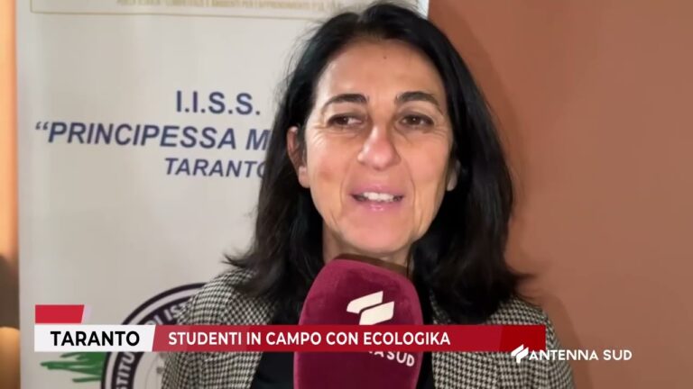 03 MARZO 2026 – TARANTO – STUDENTI IN CAMPO CON ECOLOGIKA