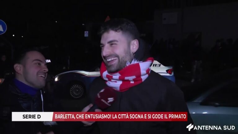 3 MARZO 2026 – SERIE D: BARLETTA, CHE ENTUSIASMO! LA CITTÀ SOGNA E SI GODE IL PRIMATO