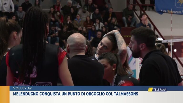 MELENDUGNO CONQUISTA UN PUNTO DI ORGOGLIO COL TALMASSONS