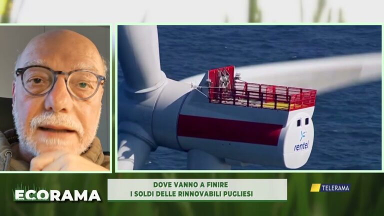 ECORAMA PUNTATA DEL  6 3 2026  DOVE VANNO A FINIRE I SOLDI DELLE RINNOVABILI PUGLIESI