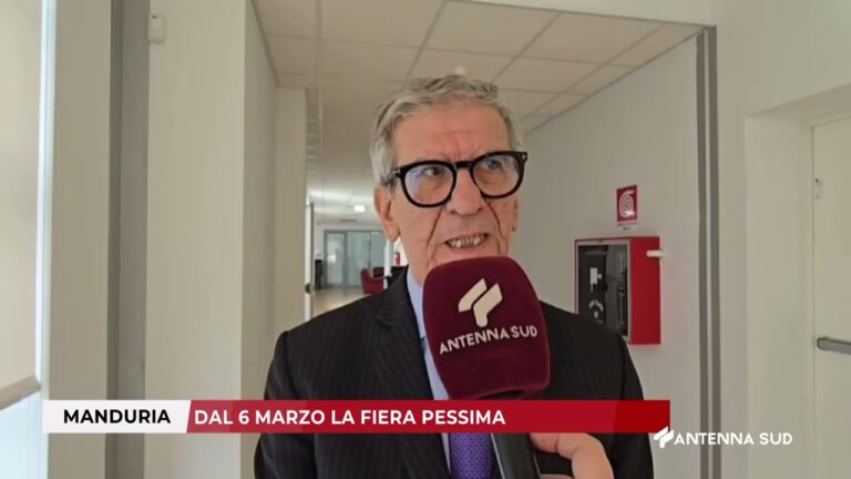 04 MARZO 2026 – MANDURIA – DAL 6 MARZO LA FIERA PESSIMA