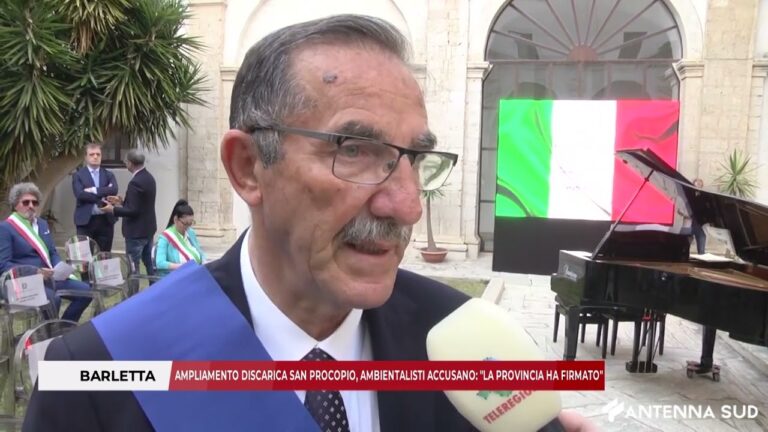 5 MARZO 2026 – BARLETTA: AMPLIAMENTO DISCARICA SAN PROCOPIO, LA PROTESTA DEGLI AMBIENTALISTI