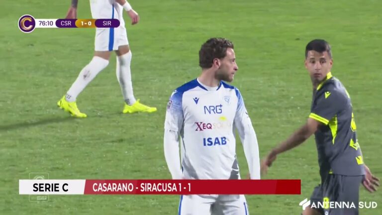 5 MARZO 2026 – SERIE C: CASARANO – SIRACUSA 1-1