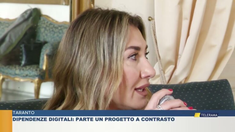 Taranto, dipendenze digitali parte un progetto a contrasto