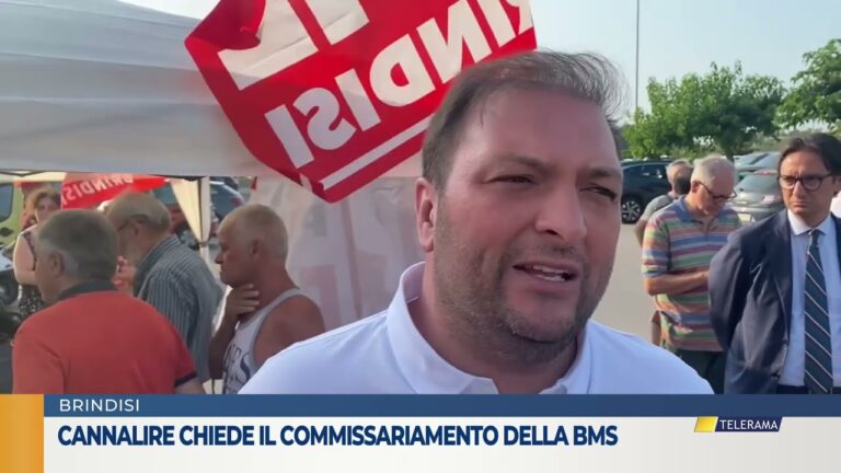 Cannalire chiede il commissariamento della BMS