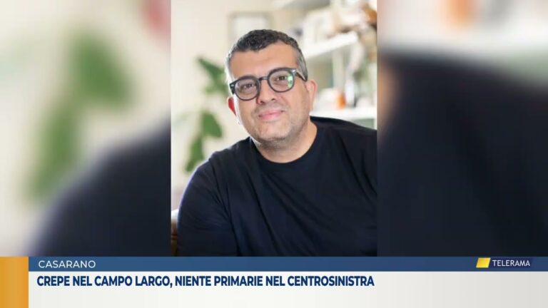 CREPE NEL CAMPO LARGO, NIENTE PRIMARIE NEL CENTROSINISTRA