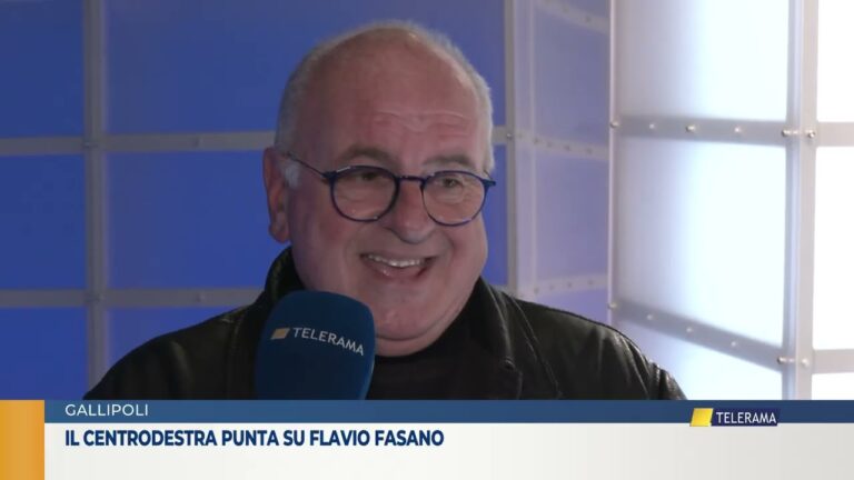 GALLIPOLI Il centrodestra punta su Flavio Fasano