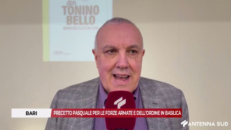10 MARZO 2026 – ANDRIA: FESTIVAL DELLA LEGALITA’, PRESENTATO LIBRO SU DON TONINO BELLO